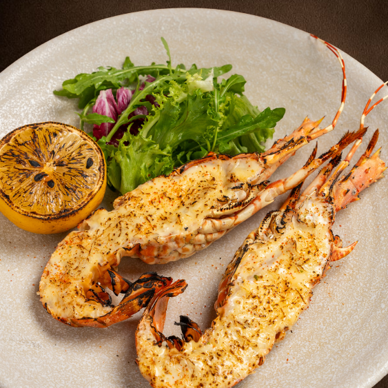 Miso Creamy Baked Lobster